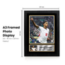 Jude Bellingham England Poster Print – Signature Style Football Wall Art – 2026 World Cup Inspired Print – England Football Fan Gift