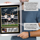 Jude Bellingham & Harry Kane England Poster Print – Mexico vs England 2026 Match Commemorative Wall Art – Dual Signature Style Print – England Football Fan Gift