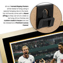 Jude Bellingham & Harry Kane England Poster Print – Mexico vs England 2026 Match Commemorative Wall Art – Dual Signature Style Football Print – England Football Fan Gift