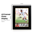 Jude Bellingham England Football Poster Print – Signature Style Wall Art – 2026 Inspired Soccer Collectible – England Football Fan Gift