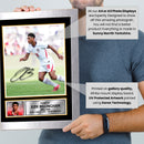 Jude Bellingham England Football Poster Print – Signature Style Wall Art – 2026 Inspired Soccer Collectible – England Football Fan Gift
