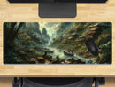 Extra Large Gaming Mouse Mat (800mm x 300mm) - Jungle
