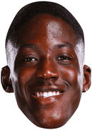 Kobbie Mainoo Manchester United Face Mask – Man United Football Player Celebrity Card Mask – Celebrity Mask for Stag Do, Hen Night, Fancy Dress & Costume Parties – Funny Adult Card Mask