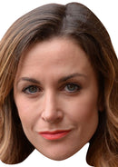 Katherine Kelly Celebrity Face Mask Fancy Dress Cardboard Costume Mask