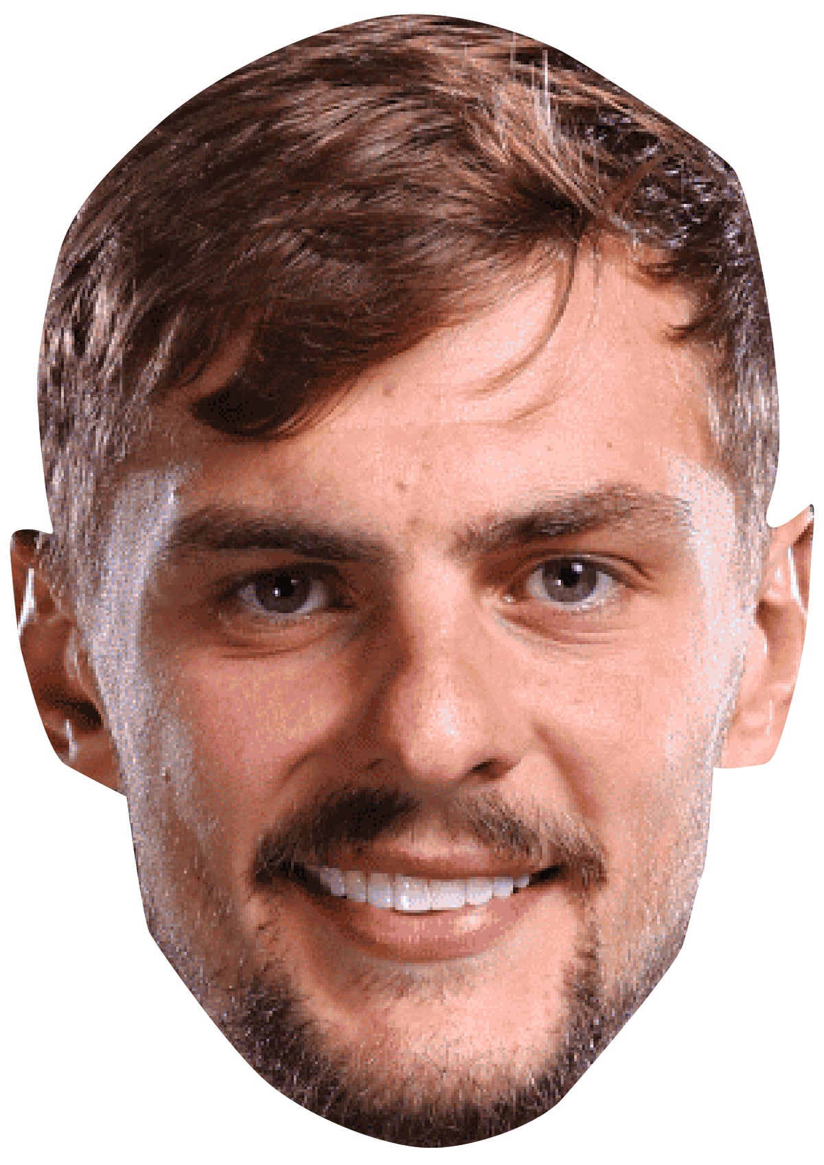 Kiernan Dewsbury-Hall Face Mask – Fancy Dress Cardboard Costume Mask – Kiernan Dewsbury-Hall Face Mask