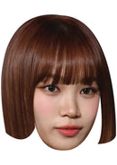 Kim Chae-won (LE SSERAFIM) Facemask – K-Pop Idol Face Mask – Funny Mask for Stag Do, Hen Night, TV Events, Fancy Dress & Costume Parties, Ready to Wear