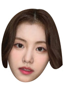 Kim Garam (LE SSERAFIM) Facemask – K-Pop Idol Face Mask – Funny Mask for Stag Do, Hen Night, TV Events, Fancy Dress & Costume Parties, Ready to Wear