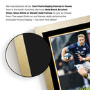 Kyle Steyn Printed Autograph Poster – Scotland Rugby Union Star Wall Art – Scottish Rugby Player Memorabilia Poster Print