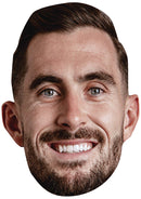 Lewis Cook Bournemouth Face Mask – AFC Bournemouth Football Player Celebrity Card Mask – Celebrity Mask for Stag Do, Hen Night, Fancy Dress & Costume Parties – Funny Adult Card Mask