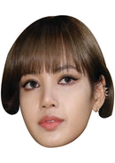 Lisa (BLACKPINK) Celebrity Face Mask – K-Pop Idol Face Mask – Funny Mask for Stag Do, Hen Night, TV Events, Fancy Dress & Costume Parties, Ready to Wear