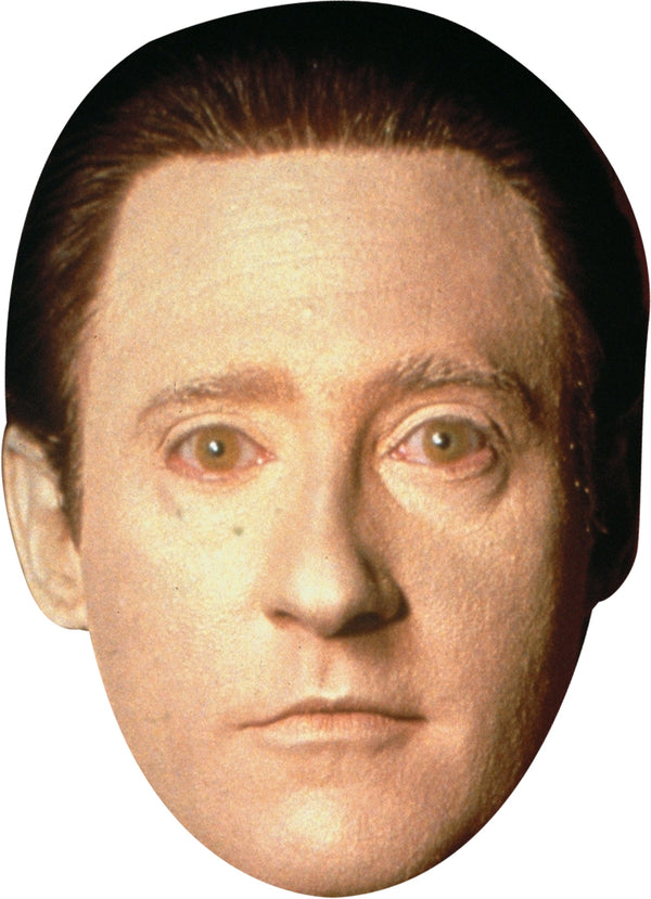 Lt Commander Data Face Mask