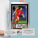 Lucy Parry Poster Print – Liverpool FC Women’s Rising Defender Tribute Wall Art with Signature & Personal Bio – England Football Memorabilia for Fans & Collectors