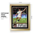 Marcus Smith England Rugby Printed Autograph Poster – Signed Style Wall Art Print – England Rugby Union Fly Half Gift – Sports Fan Decor