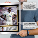 Maro Itoje England Rugby Printed Autograph Poster – Signed Style Wall Art Print – England Rugby Union Lock Forward Gift – Sports Fan Decor