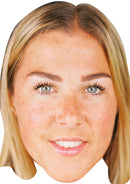 Mary Earps Lionesses Fancy Dress Cardboard Celebrity Face Mask