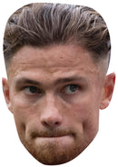 Matty Cash Aston Villa Face Mask – Aston Villa Football Player Celebrity Card Mask – Celebrity Mask for Stag Do, Hen Night, Fancy Dress & Costume Parties – Funny Adult Card Mask