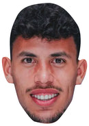 Matheus Nunes Manchester City Face Mask – Football Player Celebrity Card Mask – Celebrity Mask for Stag Do, Hen Night, Fancy Dress & Costume Parties – Funny Adult Card Mask
