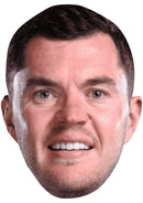 Michael Keane Everton Face Mask – Everton Football Player Celebrity Card Mask – Celebrity Mask for Stag Do, Hen Night, Fancy Dress & Costume Parties – Funny Adult Card Mask