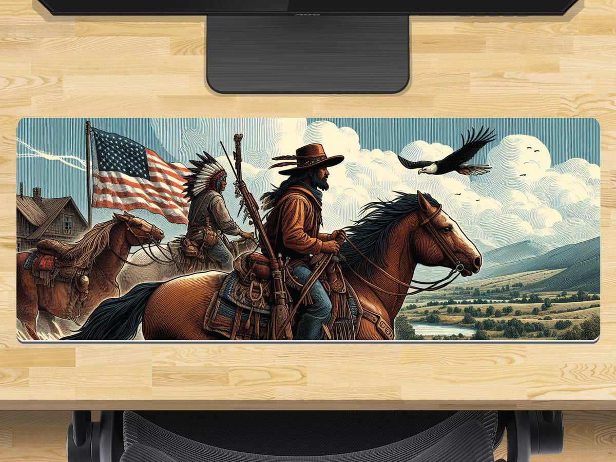 Extra Large Gaming Mouse Mat 800mm x 300mm - Midwest