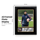 Mikel Arteta Arsenal Signed Poster Print – Arsenal FC Manager Wall Art – Mikel Arteta Signature Style Football Poster – Soccer Fan Gift Decor