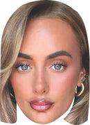 Millie Court Face Mask – Reality TV Inspired Novelty Mask – Funny Fancy Dress Costume for Parties, Events & Photos – Adult Card Mask