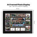 Northampton Saints Gallagher Premiership Champions 2026 Poster Print – Rugby Union Champions Collage – Signed Style Collectible Wall Art – Henry Pollock Tommy Freeman Fin Smith – Rugby Fan Gift
