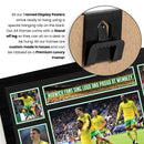 Norwich City FC Team 2026 Poster Print – Canaries Football Club Wall Art Featuring Mohamed Touré, Kenny McLean & Paris Maghoma – Norwich Supporters Memorabilia Gift