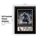 Matt Damon The Odyssey Inspired Signed Poster Print – Odysseus Movie Wall Art – Epic Fantasy Film Collectible – Gift for Movie Fans and Collectors