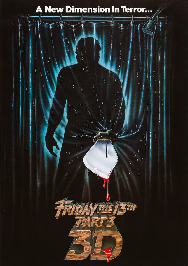 Friday the 13th Part 3 3D Movie Poster Print