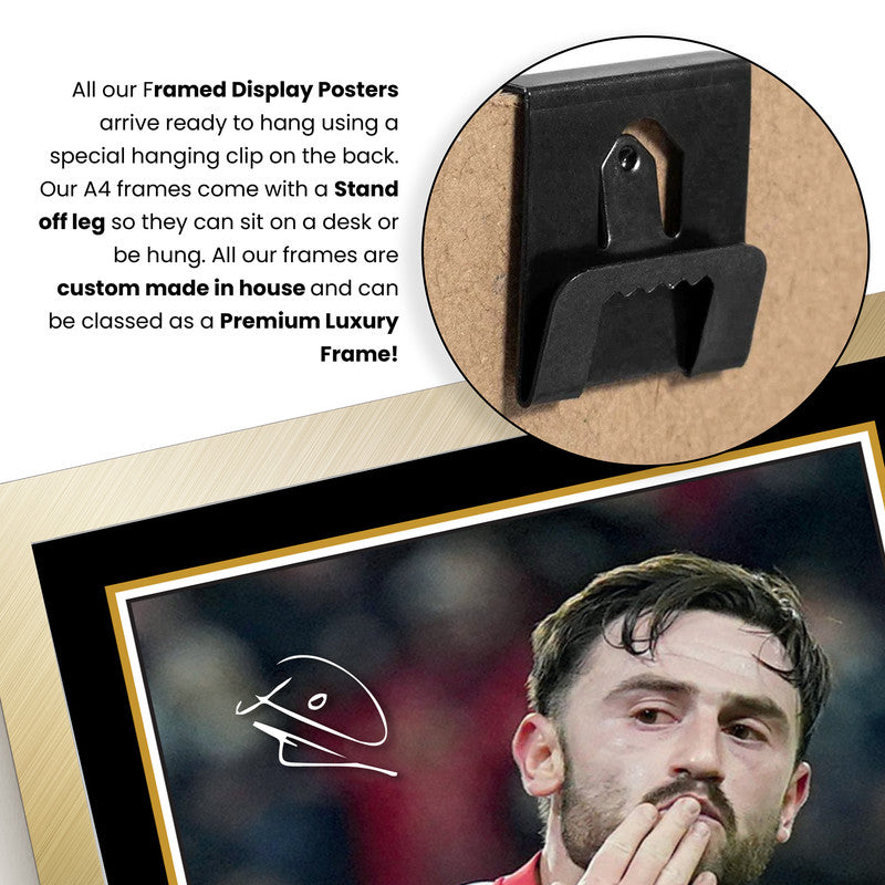 Patrick Roberts Signed Autograph Poster Print – Middlesbrough FC Star – Football Gift for Fans & Collectors