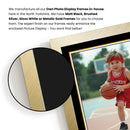Personalised Basketball Printed Display - Custom Image and Date of Birth - Unique Personalised Gift