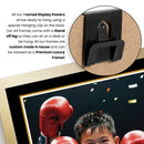 Personalised Boxing Printed Display - Custom Image and Date of Birth - Unique Personalised Gift