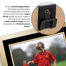 Personalised Football Printed Display - Custom Image and Date of Birth - Unique Personalised Gift