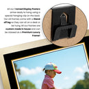 Personalised Golf Printed Display - Custom Image and Date of Birth - Unique Personalised Gift