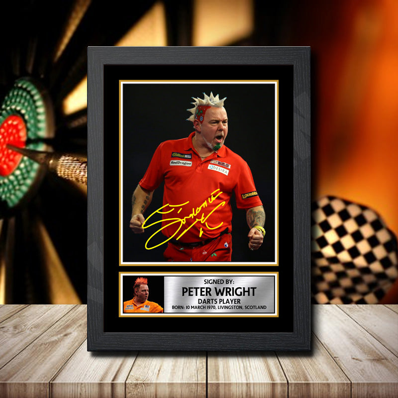 Peter Snakebite 2 Printed Signature Darts Star Poster Print Framed Wall Art Gift – Peter Snakebite 2 Printed Signature Darts Star Poster Print