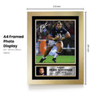 Pierre Schoeman Printed Autograph Poster – Scotland Rugby Union Star Wall Art – Scottish Rugby Player Memorabilia Poster Print
