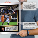 Pierre Schoeman Printed Autograph Poster – Scotland Rugby Union Star Wall Art – Scottish Rugby Player Memorabilia Poster Print