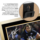 Pierre Schoeman Printed Autograph Poster – Scotland Rugby Union Star Wall Art – Scottish Rugby Player Memorabilia Poster Print