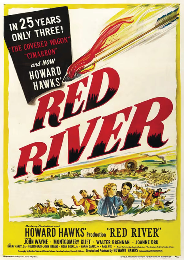 Red River Movie Poster Print