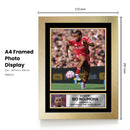 Rio Ngumoha Liverpool FC Poster – Printed Autograph Football Wall Art – Young Star Soccer Print – Liverpool Fan Gift Sports Decor