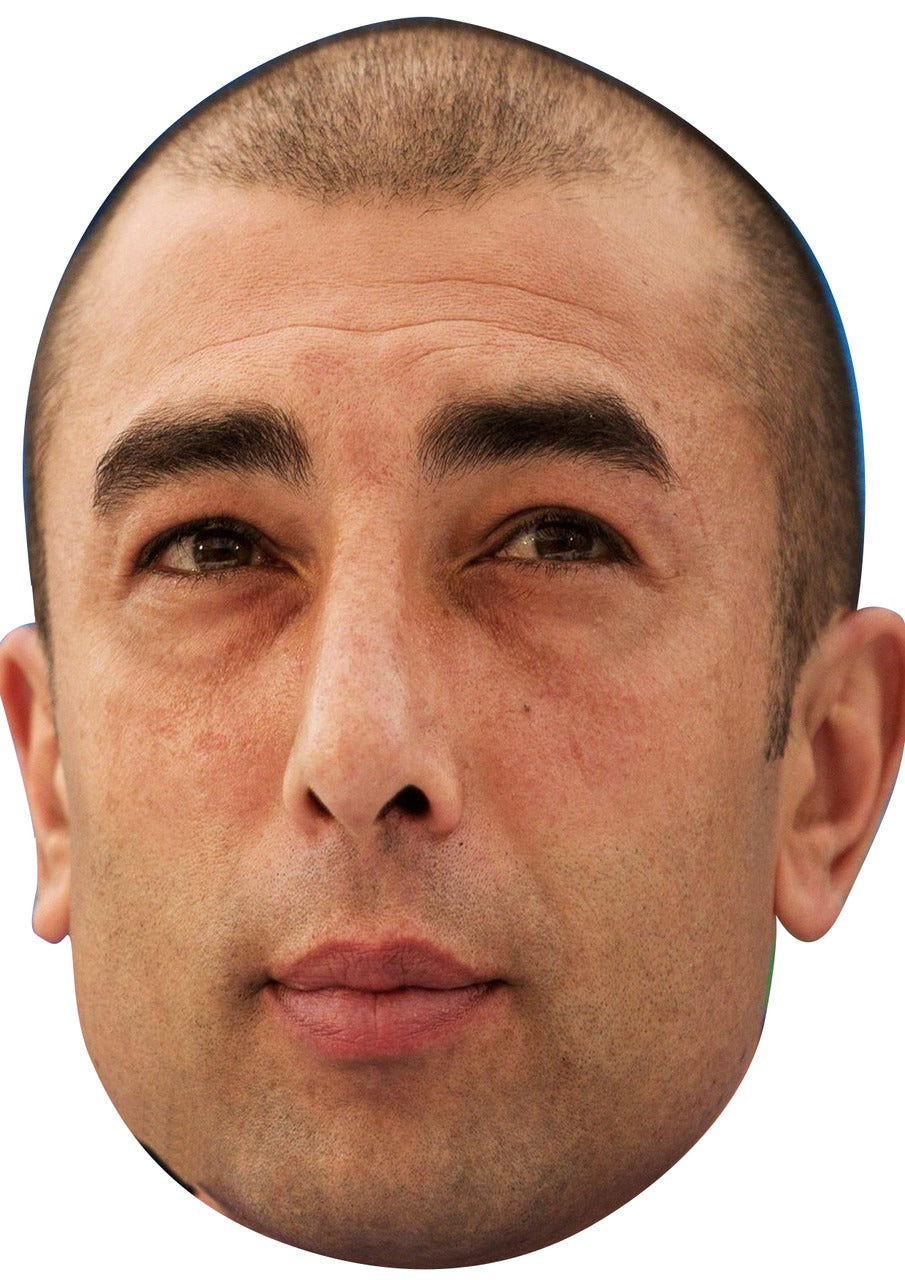 Roberto Di Matteo Face Mask – Fancy Dress Cardboard Costume Mask – Roberto Di Matteo Face Mask