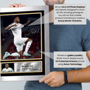 Rodrygo Signed Autograph Poster Print – Real Madrid & Brazil Football Star – Football Gift Memorabilia