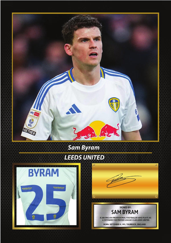 Sam Byram Leeds United Poster Print