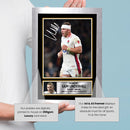 Sam Underhill England Rugby Printed Autograph Poster – Signed Style Wall Art Print – England Rugby Union Flanker Gift – Sports Fan Decor