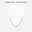 Scottie Barnes face mask reverse with elastic and sticky tabs