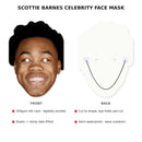 Scottie Barnes face mask front and back with features