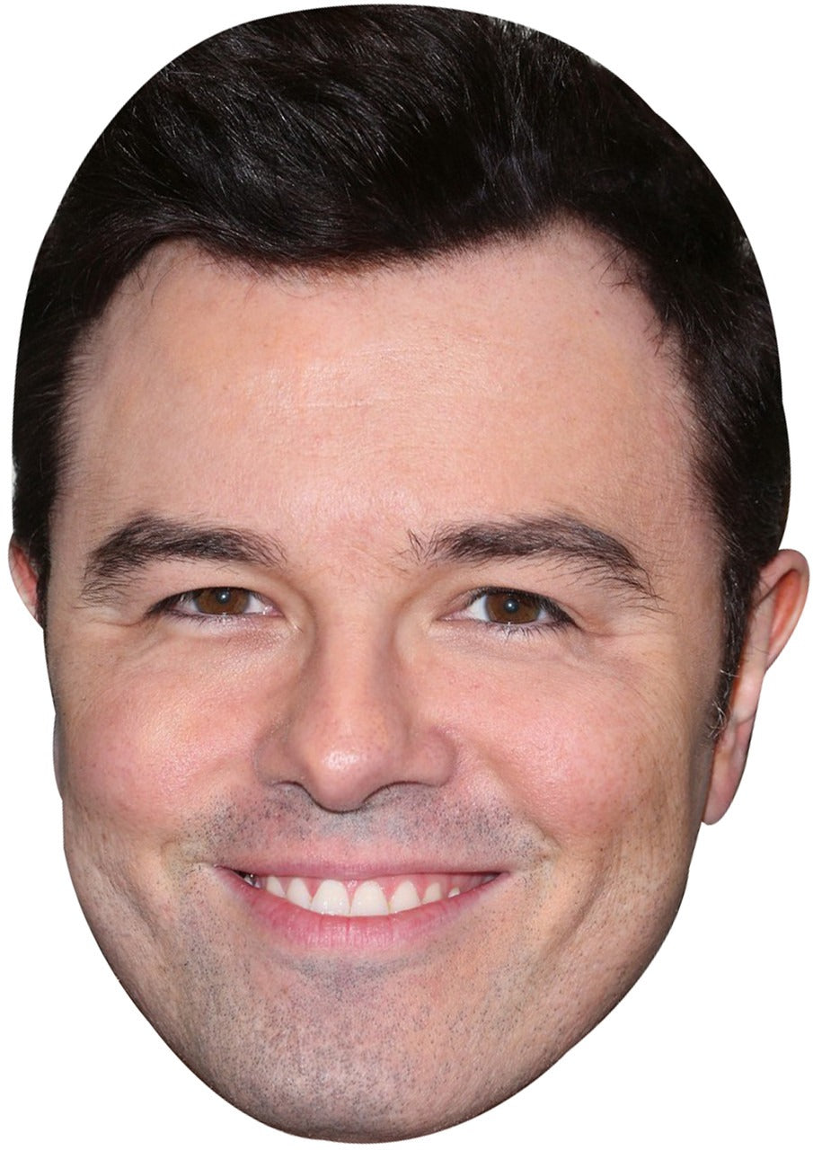Seth Macfarlane Face Mask – Fancy Dress Cardboard Costume Mask – Seth Macfarlane Face Mask