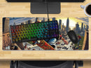 Extra Large Gaming Mouse Mat (800mm x 300mm) - Skateboard Skater Boy 1