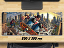 Extra Large Gaming Mouse Mat (800mm x 300mm) - Skateboard Skater Boy 1
