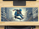 Extra Large Gaming Mouse Mat (800mm x 300mm) - Skateboard Skater Boy 2